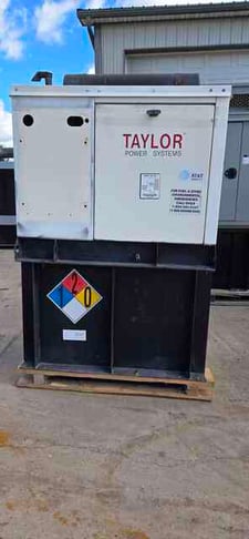 20 KW Taylor, Diesel Generator, Isuzu 4LE1 engine, 516 hours, 1 phase, 240 Volts