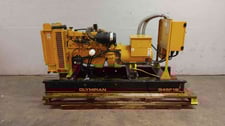 40 KW Olympian Cat #G45F1S, LP / Natural gas Generator, 510 hours, load tested, 120/240 Volts