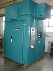 48" width x 72" H x 48" L Grieve #WTH446-650, 460V., 650°F, UNUSED