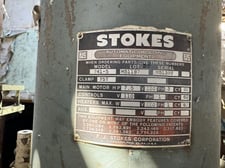 75 Ton, Stokes #741-5, Down Acting Press