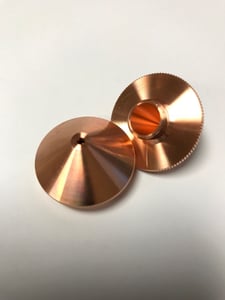 LOT of 10- RMT Standard Nozzles, Fiber Laser Parts