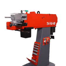 4" RMT #TN-FAB-4, belt combination machine, 4" x 6' 7" belt, 6 FPM, w/Tube Notching, Coping Grinder