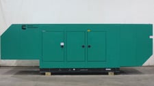 300 KW Cummins #C300N6, Natural gas / propane generator, sound attenuated enclosure, 277/480 Volts, new