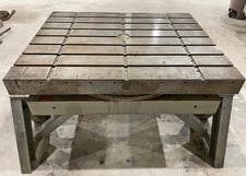 40" x 50" DeVlieg, airlift rotary index table