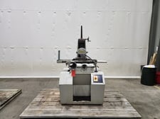 6" x 12" Harig #612, ballway hand grinder, 1.5 HP, 3450 RPM, 8" x 1-1/4" x 1-1/4" grinding wheel