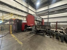 Voortman, Beam Line, 41" X 18", #VB1050 Saw, #V630 Drill, #V808 Plasma Coper Robot, w/ conveyors & transfers