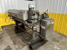 48" X 18 gauge Schlebach #MSS-1250, Slitter Slear Cross Cut Machine, 7.87" - 49.21" belt