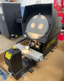 14" Master View #IV, 4.5" x 19.5" table, 10X lens, profile & surface