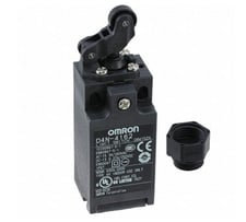10 Amp. OMRON #D4N-4162-NPT, Limit Switch, Snap Action DPST, 10 A, 120 Volts, On-Mom/Off-Mom,