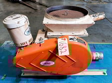 15" MAC/Hardy Pro-Air #WRMD40/MRHD40, Rotary Airlock, Carbon Steel, 15.5" Modified Inlet, 3.75" diameter