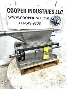 5" Wyssmont, Rotary Valve, Stainless, Parts Only, 5" x 15" Size