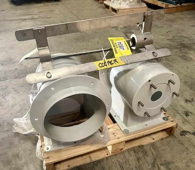 12" Rotary Sifter Frame Parts, Carbon Steel, 3" Shaft diameter