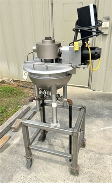 Jacketed Mixing Stainless Tank, 17" diameter X 10" H Tank, 0.25 HP, 130 V