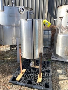 40 gallon Stainless Steel Tank, 20" diameter x 36" Tall