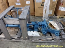 10" DeZurik #KSV, Manual Knife Gate Valve, Stainless Steel, Handwheel Operated, 300 lb. Design, 740 psi CWP