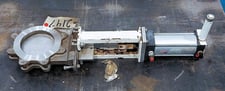 6" Advance Automation #3-1/4-MF-1, Knife Gate, for Parts/Repair