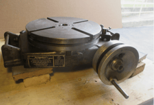 12" Bridgeport, used round rotary table, 5/8" T-slots