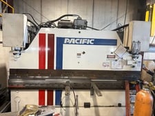 175 Ton, Pacific #J175-12, hydraulic press brake, 12' overall, 120" between housing, 4-Axis