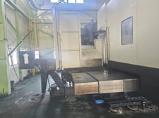 5.1" Daewoo Doosan #DBC-250II, horizontal boring mill table type, 40 automatic tool changer, 118" X, 78.74"