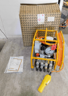 Atlas Copco #P150-3-4-FF-115, Electric Hydraulic Pump, 10000 PSI, 115 V., 2 LPM, 2019