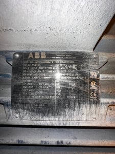 200 HP 1785 RPM ABB, Frame 445T, TEFC, 460 Volts (2 Available)