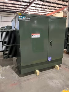 2500 KVA 13200GrdY Primary, 480Y/277 Secondary, Pad, proCORE(immediate shipment available)