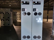 75 HP Eaton, SVX060A1-5A4N1, VFD in Freedon 2100 MCC, 600 Volts, 80 amps