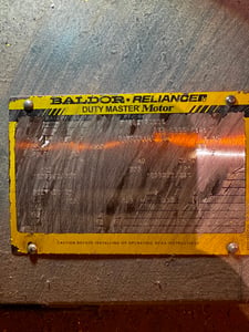 700 HP 889 RPM Baldor, Frame 5810S, weather protected enclosure type 1, 1.15 service factor, 2300 Volts, (3