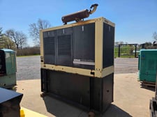 41 KW Kohler #40R0ZJ, Standby Diesel Generator, John Deere 4039, 496 hours, 2001