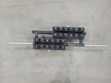 Clark #FG966, 900 psi double window flat glass water gauge