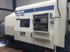 Mori Seiki #SL-65C, CNC turning center, 10.2" thru hole, MSC516 Control, SMW air chucks