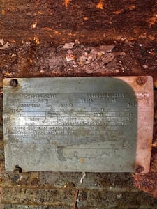 400 HP 1790 RPM General Electric, Frame 5011L, TEFC, 1.15 service factor, 2300/4160 Volts