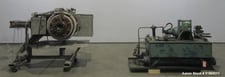 12" Beringer #1200, Slide Plate Screen Changer, 160mm twin screw extruder adaptor, 10 hp hydraulic power