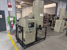 Conair #CD100, central dryer with hopper on stand, 3" inlet/outlet