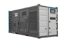 1500 KW Atlas Copco #QAS1500, diesel generator set, in 20' container, Volvo TWD-1683-GE, T4F, liquid-cooled