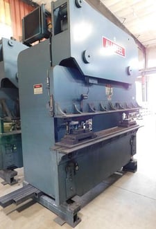 135 Ton, Allsteel #135T-8, hydraulic press brake, 8' overall, 78" between housing, 8" stroke, 8" throat, 17"