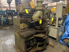 Fellows #615A, gear shaper w/spur Guide, 18" diameter capacity, 5.12" stroke, 4" riser, 5" width face, 0.75"