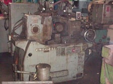 Cincinnati No. 1 Mdl. LM, centerless grinder, 1.5" diameter work rest capacity, 16" diameter & 9" diameter