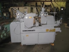 Cincinnati No. 2 Mdl. O-M, centerless grinder, 3.5"/4.75" diameter work rest capacity, 8" thru-feed, 20"