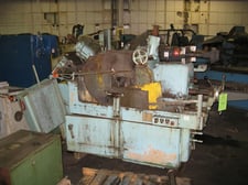 Cincinnati No. 2 Mdl. O-M, centerless grinder, 3.5"/4.75" diameter work rest capacity, 20" diameter & 12"
