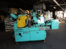 Cincinnati No. 2 Mdl. O-M, centerless grinder, 3.5"/4.75" diameter work rest capacity, 20" diameter & 12"