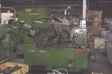 Cincinnati No. 220-8 Mdl. LR, centerless grinder, 4.75" diameter work capacity, 3" diameter work rest