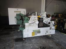 Cincinnati No. 340-20 Mdl. DE, twin grip centerless grinder, 6" diameter work capacity, 3" diameter work rest