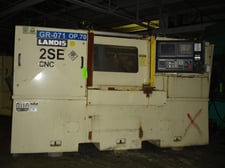 10" x 20" Landis #2SE, CNC Plain Grinder w/30 deg. Angle Head, 24" x 5" Grinding Wheel, 15 HP, 8500 SFPM, 1999