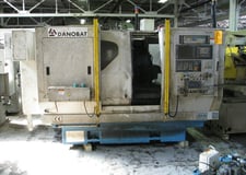 13.6" x 39" Danobat #R1-A, CNC angle head grinder, 24" x 3" x 12" wheel, 12.6 kW, 1760 RPM, 2000