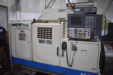 12.99" x 25.6" Okuma #GA-26T, CNC angle head cylindrical grinder, 24" diameter x 2.95" width grinding wheel