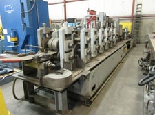 5" Yoder #M3, 9 stand, 7 driven form stand, 3" shaft, 19" roll, tig welder, Turks hds, 1956