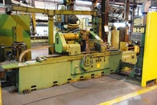 14" x 72" Landis #4R, plain cylindrical grinder, 30" x 4" x 12" grinding wheel, 20 HP, 800/964 RPM spindle