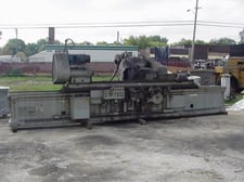 14" x 96" Norton #C, plain cylindrical grinder, 24" x 3.5" x 12" grinding wheel, 20 HP, 1952