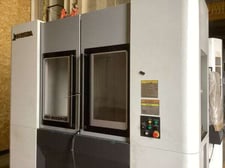 Okuma #MB-5000HII, horizontal machining center, 48 automatic tool changer, 29.9" X, 29.9" Y, 31.8" Z, 15000